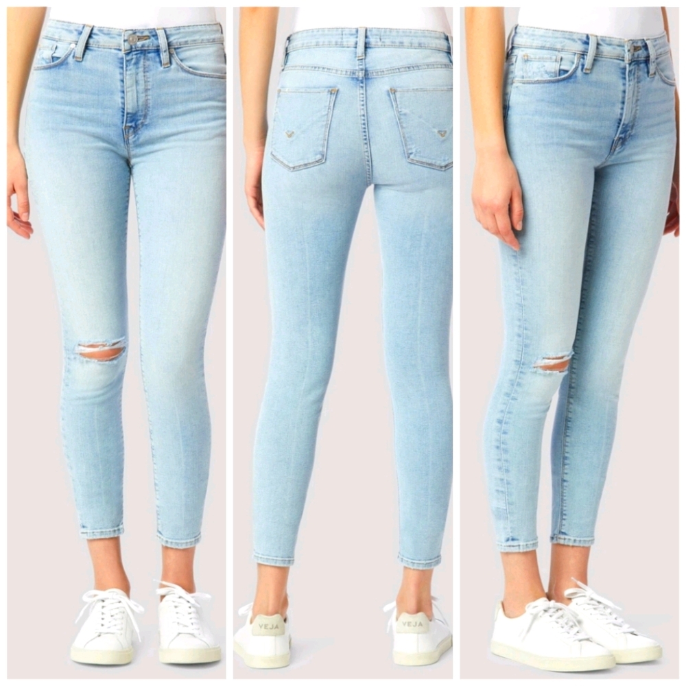 NWT Hudson Barbra High-Rise Super Skinny Crop Jean
